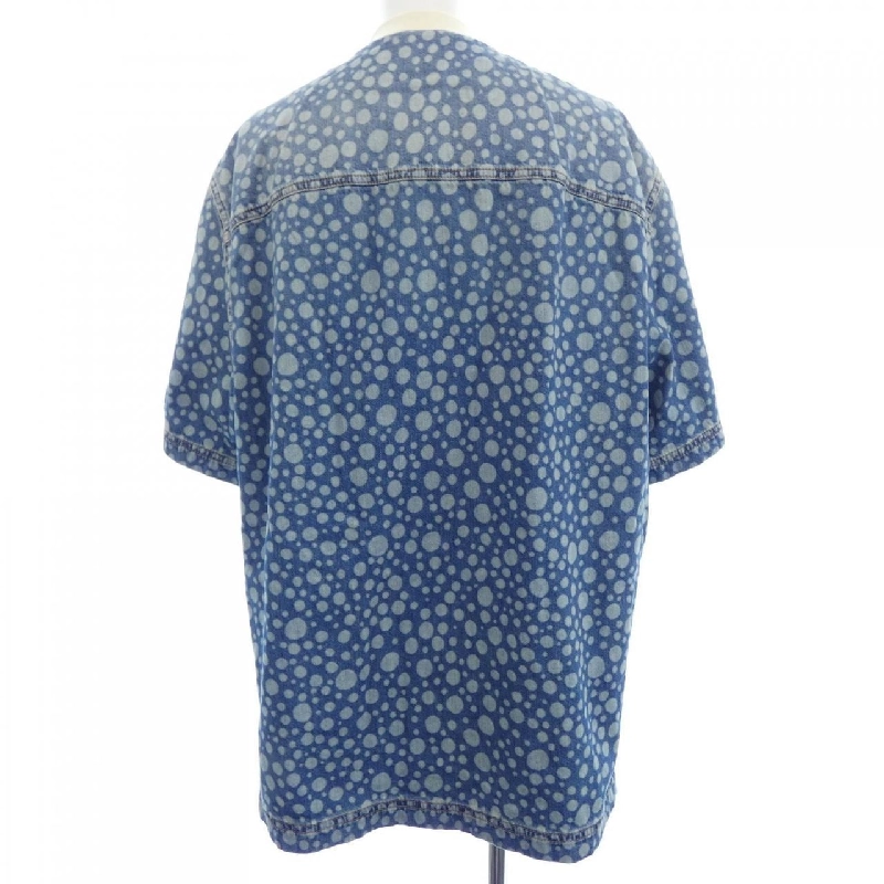 Áo sơ mi denim chấm bi vô cực LV×YK của Louis Vuitton HOS33WYN4 草間彌生 - Hàng hiệu Authentic 899647