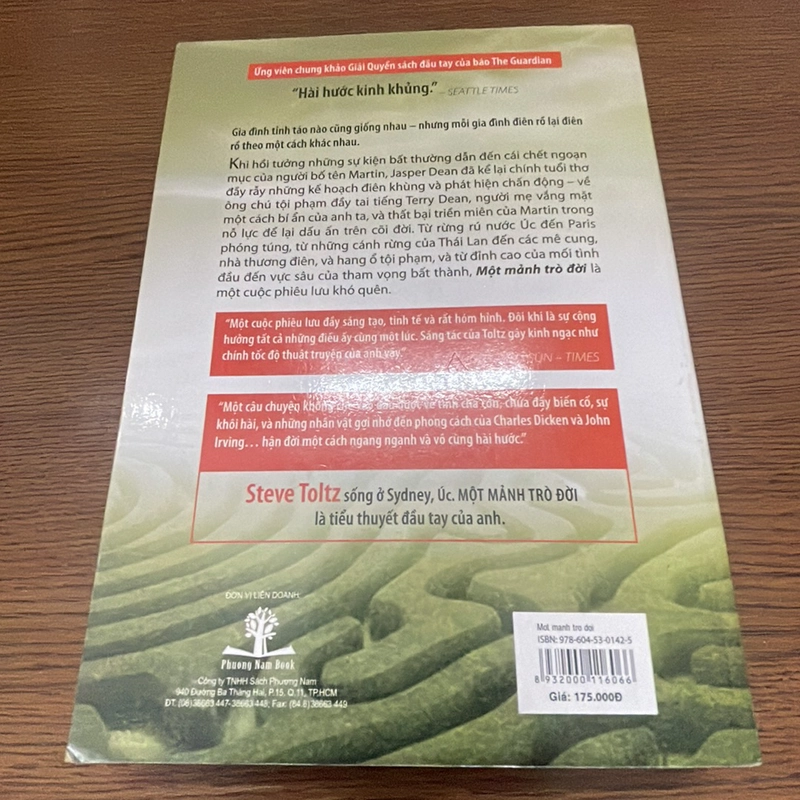 Một mảnh trò đời Steve Toltz 357925
