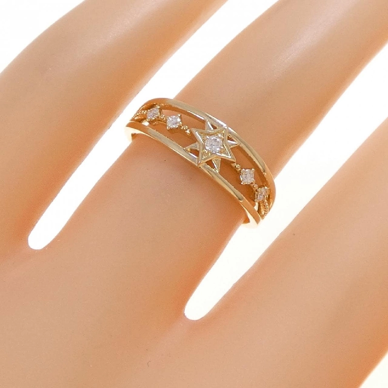 Nhẫn kim cương K18YG - Hàng hiệu Authentic 851185