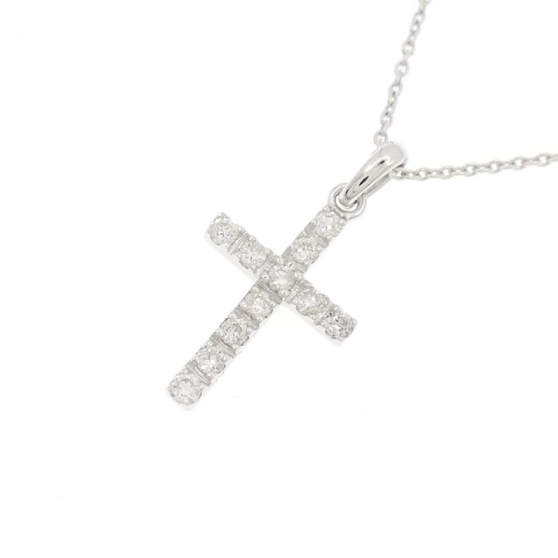 Dây chuyền kim cương chéo Samantha Tiara 0.22CT - Hàng hiệu Chính hãng 843289