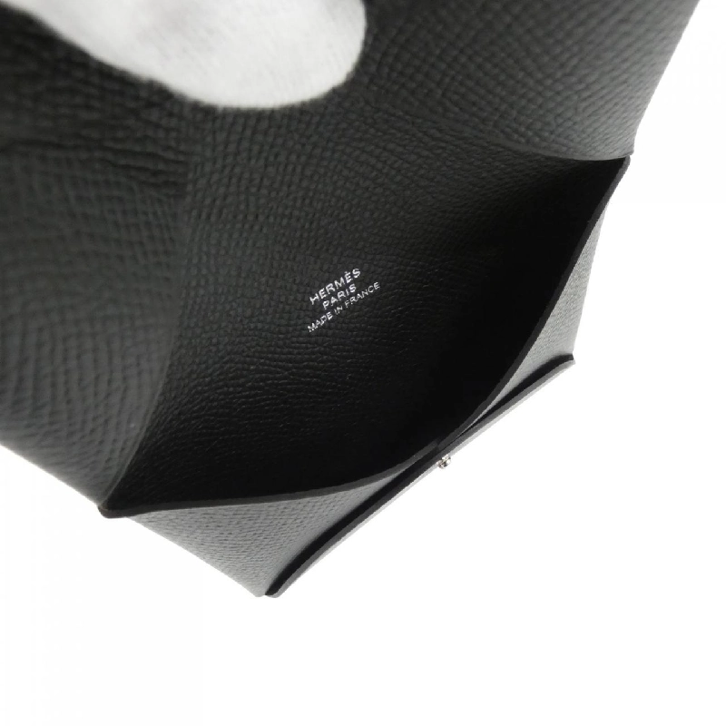 【Sản phẩm chưa sử dụng】Thẻ đựng thẻ Hermes Calvi 044164CK 623476