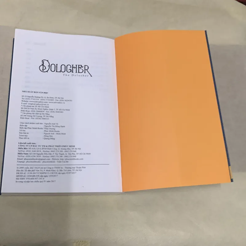 DOLOCHER THE DOLOCHER -  CAROLINE BARRY 740021