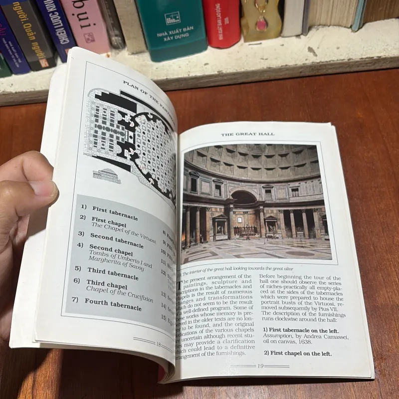 [Sách Ngoại Văn] - II English Books: ROME _ Guide To The Pantheon - GIANFRANCO RUGGIERI 790770