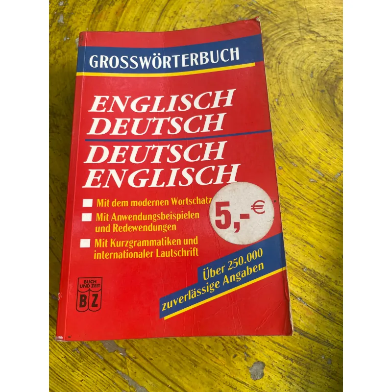 TỪ ĐIỂN ANH - ĐỨC - ĐỨC - ANH BÌA MỀM 730586