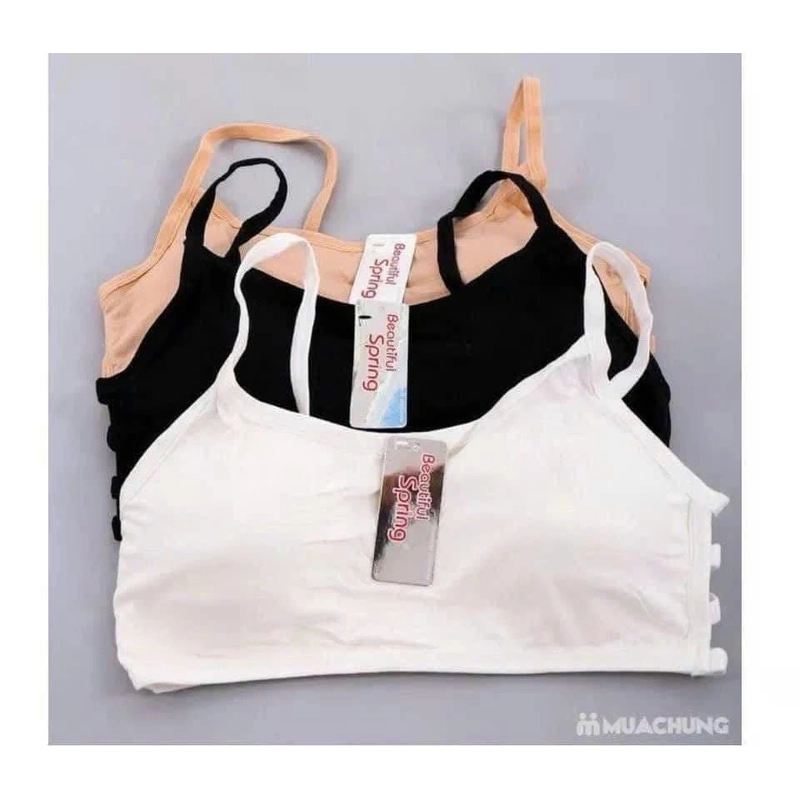Áo Bra 3 dây  🌟🌟 🍀 Co giãn tốt, mặc rất thoải mái 🍀 👙 Phù hợp bé gái tuổi dậy thì 🍀  460411