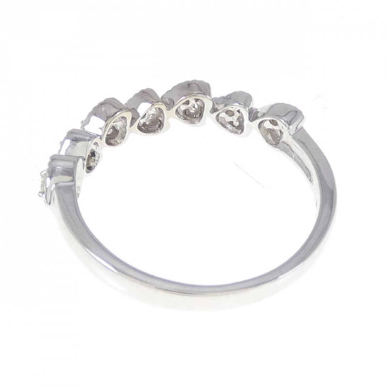 Nhẫn kim cương hình trái tim K18WG 0.10CT - Hàng hiệu Chính hãng 856006