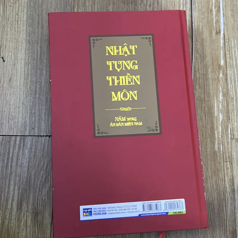 Nhật tụng thiền môn- mới 99%, bìa cứng đẹp, Thích Nhất Hạnh 659407