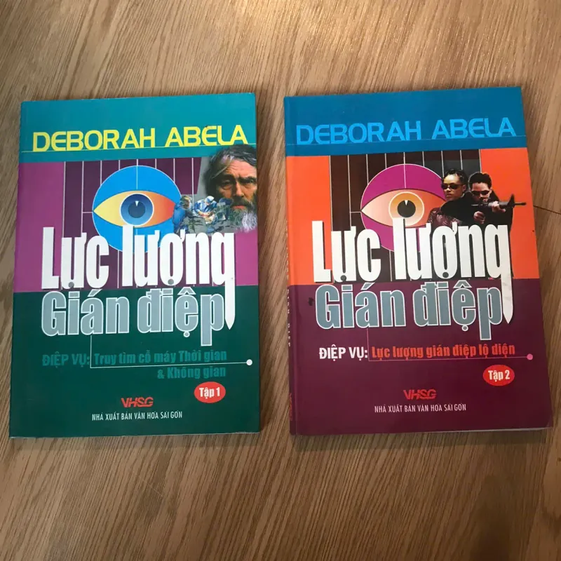 Lực lượng gián điệp - Deborah Abela (2 cuốn) 705240