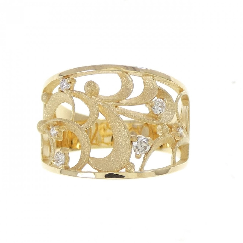 Nhẫn kim cương K18YG 0.12CT - Hàng hiệu Authentic 852251