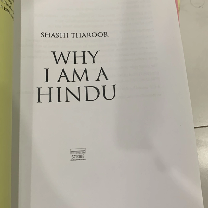 Sách WHY I AM A HINDU  443387