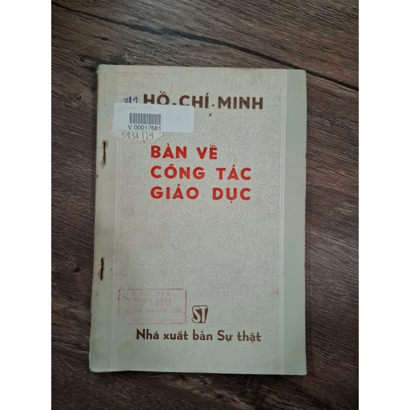 Bàn về công tác giáo dục - Hồ Chí Minh - Giáo dục & Chính trị 715754