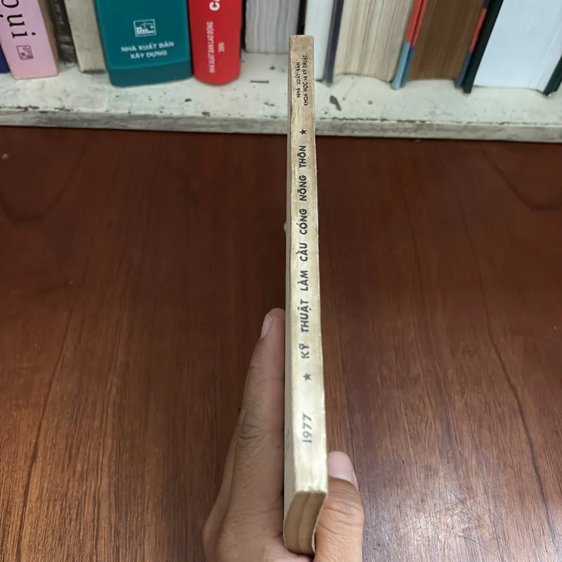 II Sách Xưa: Kỹ Thuật Làm Cầu Cống Nông Thôn - 1977 602852