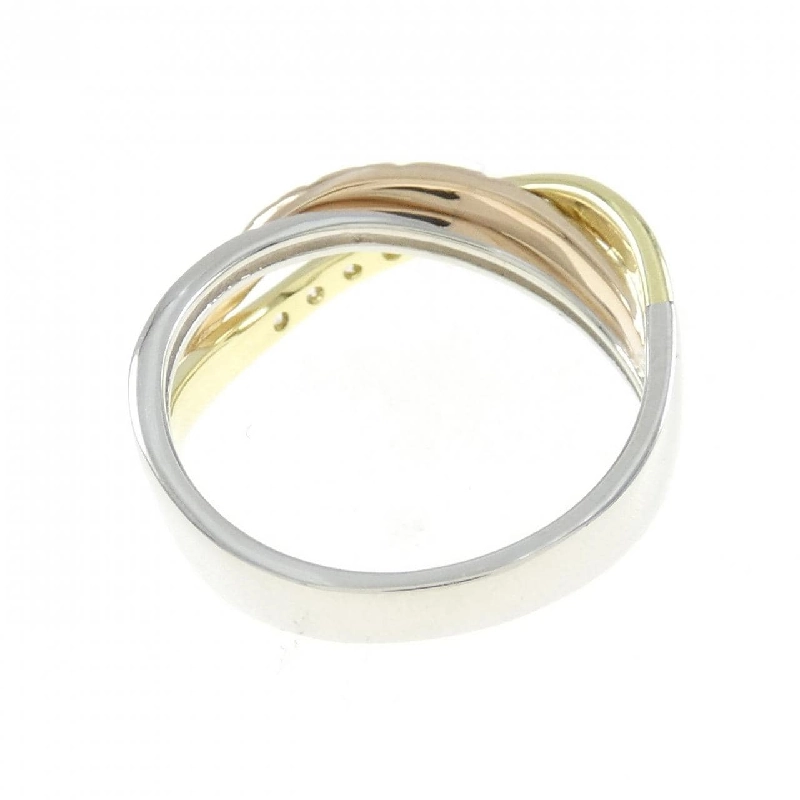 Nhẫn kim cương K18YG/PT/K18PG 0.11CT - Hàng hiệu Chính hãng 857407