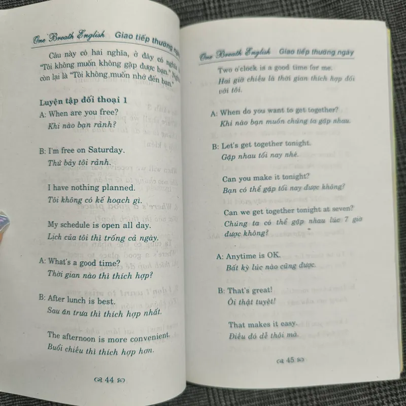 Nói một mạch bằng tiếng Anh (One Breath English) - Giao tiếp thường ngày 606281