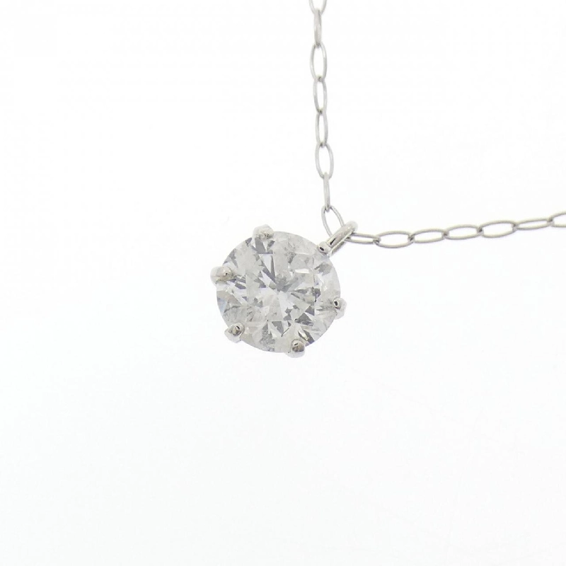 Dây chuyền kim cương Solitaire PT900/PT850 0.37CT - Hàng hiệu Chính hãng 857994