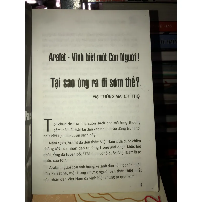 Bí mật một huyền thoại - Arafat Một đời tự do - Mạnh Kim và Nguyễn Văn Phước  777145