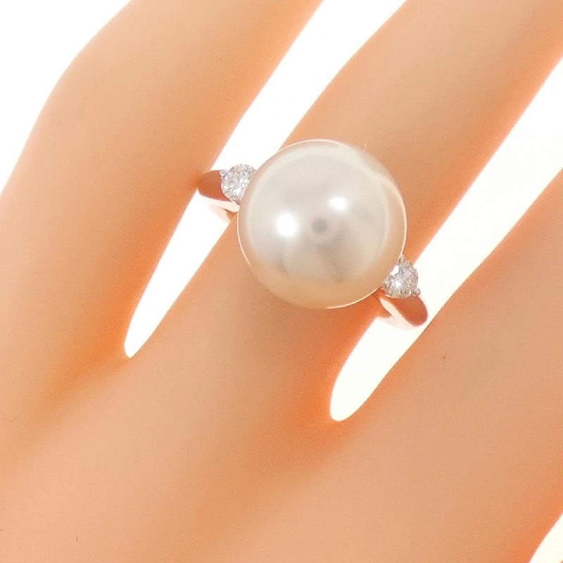 Nhẫn ngọc trai trắng Tasaki 11.2mm - Hàng hiệu Authentic 838026