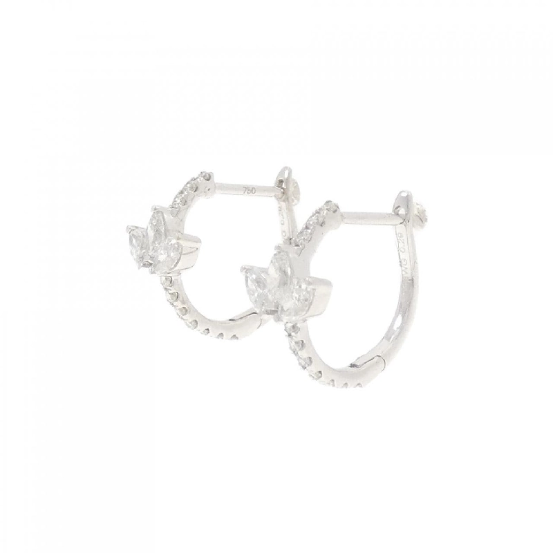 K18WG Bông tai kim cương 0.58CT - Hàng hiệu Chính hãng 871954