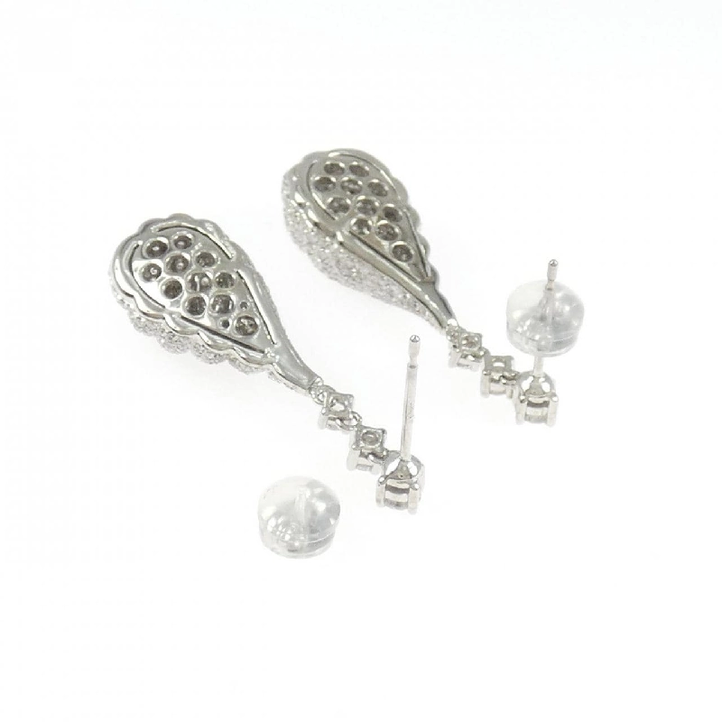 K18WG Bông tai kim cương - Hàng hiệu Authentic 867814