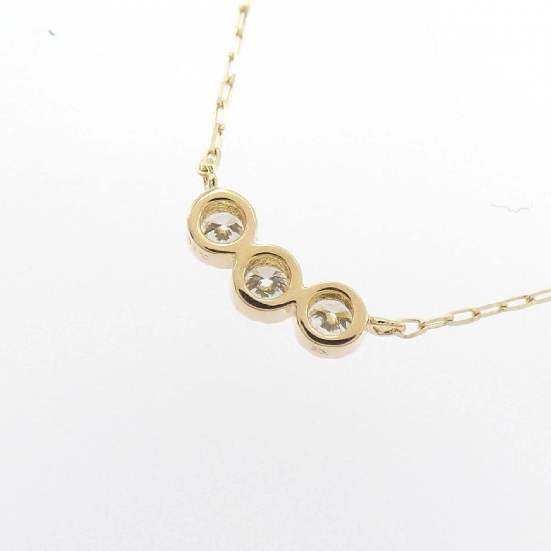 K18YG Dây chuyền kim cương 0.10CT - Hàng hiệu Chính hãng 857516