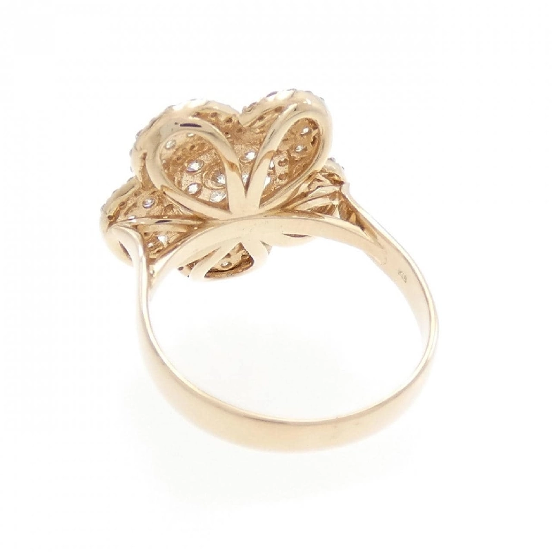 Nhẫn kim cương pavé hoa K18PG 1.12CT 672227
