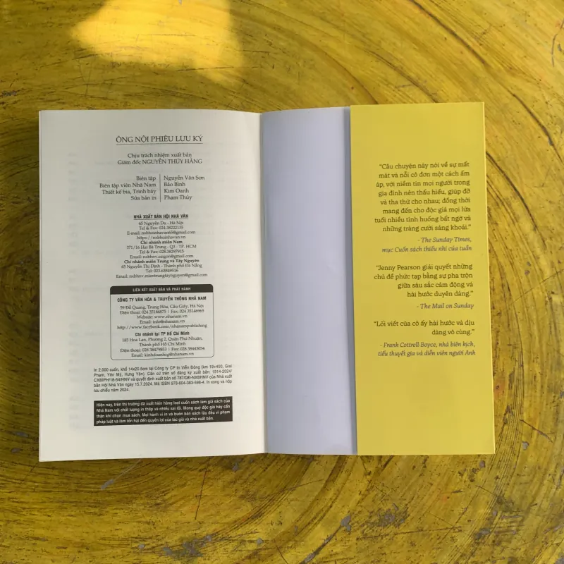 ÔNG NỘI PHIÊU LƯU KÝ - JENNY PEARSON 1003072