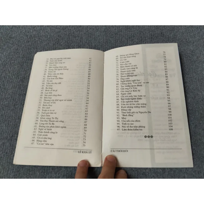 CÁI THÓI ĐỜI. THƠ TRÀO PHÚNG - LÊ KHẢ SỸ 717897