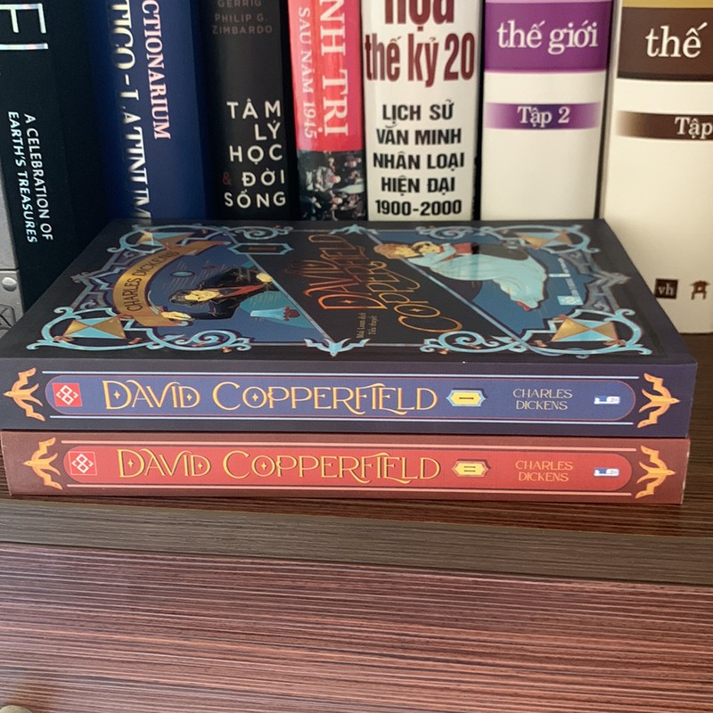 Sách văn học : David Copperfield (bộ 2tập) mới 98% 149672