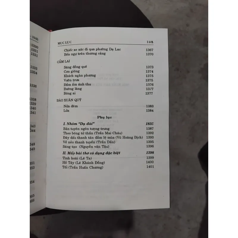 Thơ mới 1932 - 1945 tác giả và tác phẩm  994763