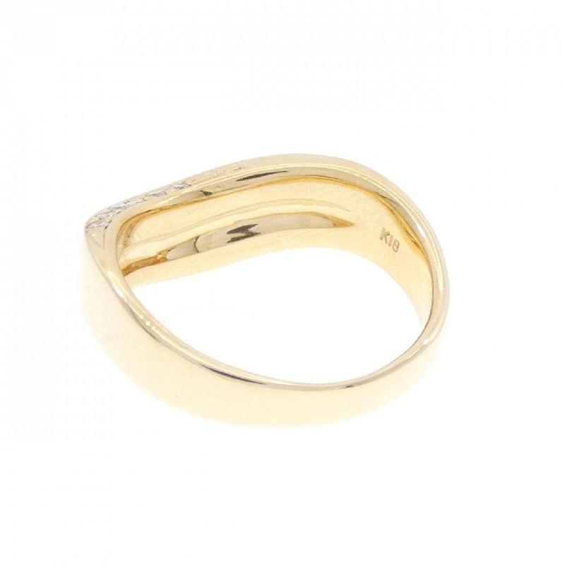 Nhẫn kim cương K18YG 0.18CT 669016