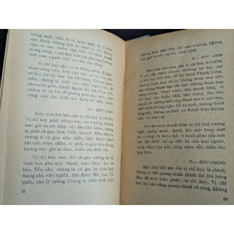 Đức tính người chỉ huy - Vũ Công 740221