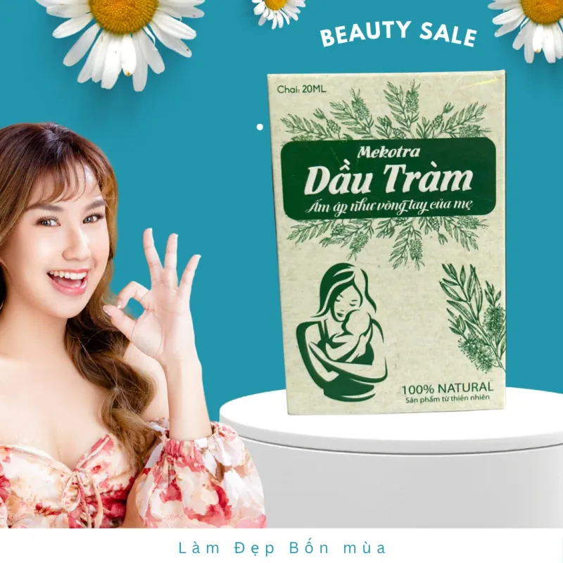 Tinh Dầu Tràm Mekotra hộp 1 chai 20ml CHÍNH HÃNG 600476