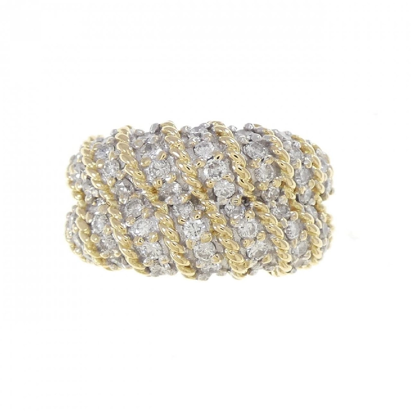 Nhẫn kim cương K18YG/K18WG 1.00CT - Hàng hiệu Chính hãng 853700