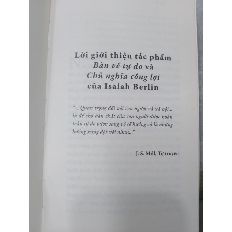 BÀN VỀ TỰ DO - JOHN STUART MILL
 527045