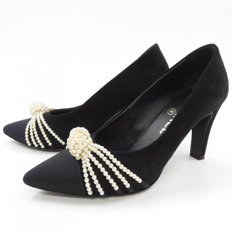 【Mã giảm giá】Giày cao gót CHANEL 663781