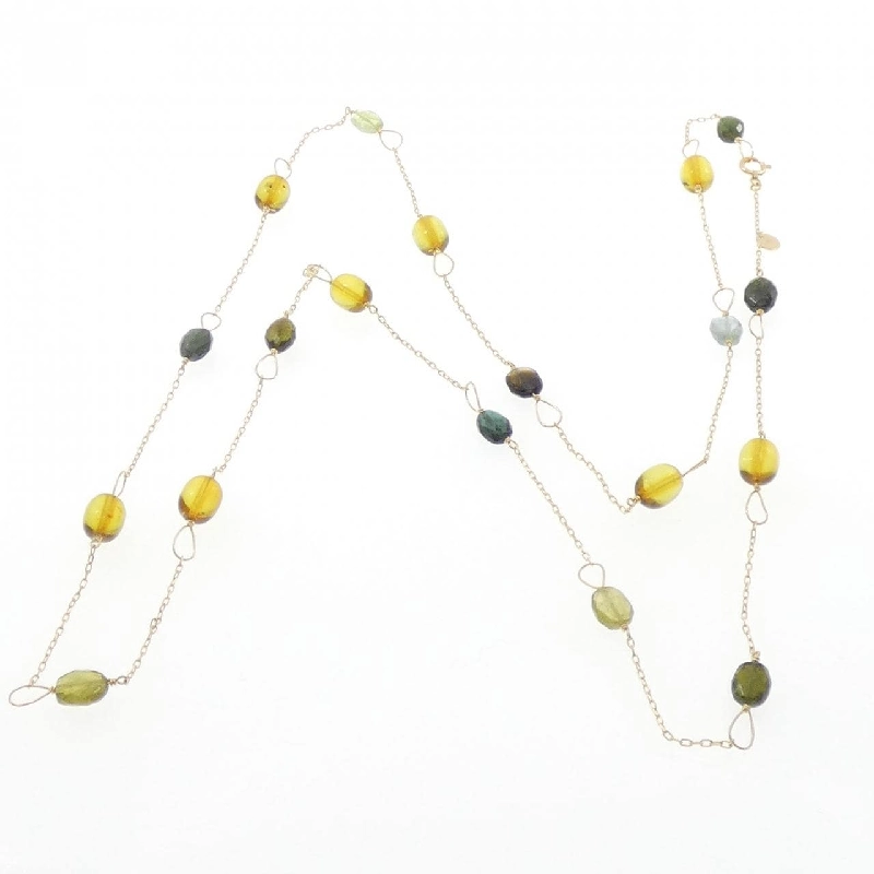 K18YG Tourmaline Necklace - Hàng hiệu Authentic 847888