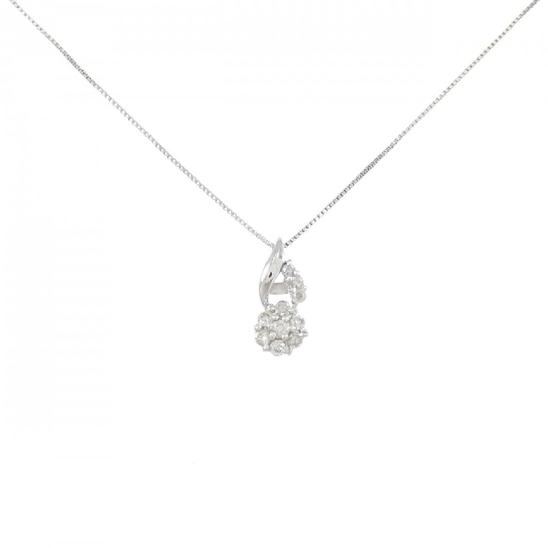 Dây chuyền kim cương 750WG/K18WG 0.10CT - Hàng hiệu Chính hãng 857700