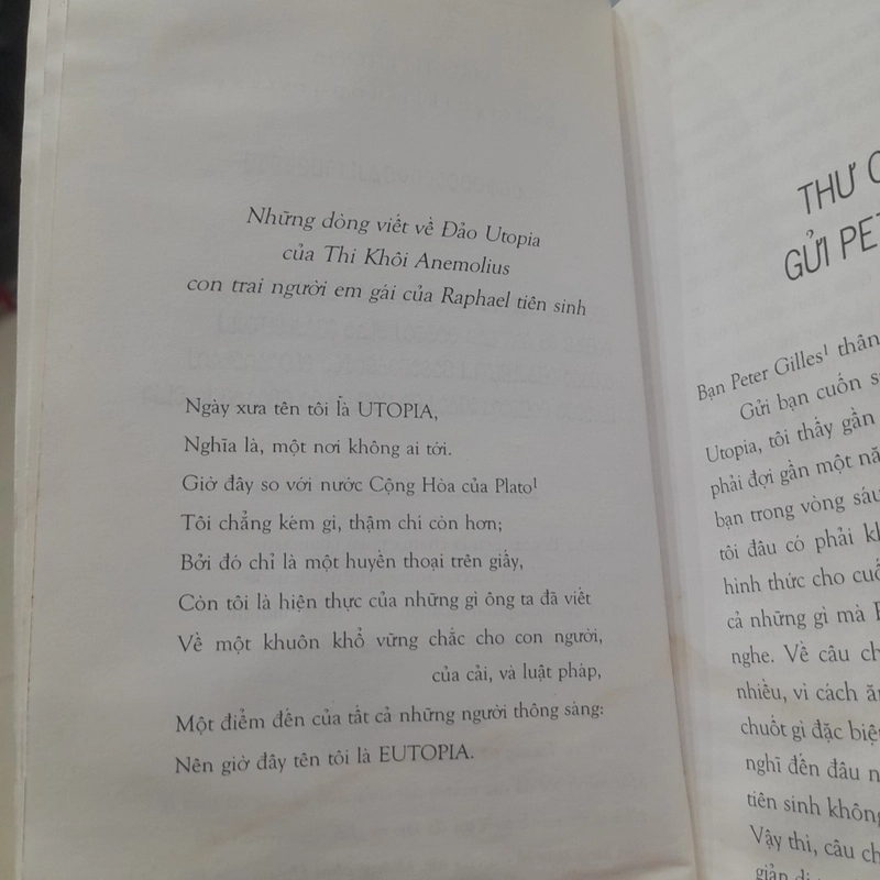 Thomas More - UTOPIA, Địa đàng trần gian 469279