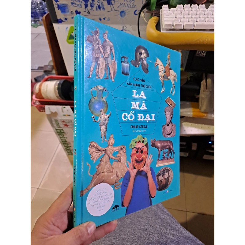 Các nền văn minh thế giới la mã cổ đại mới 90% sách màu MẸ VÀ BÉ HCM1709 925142
