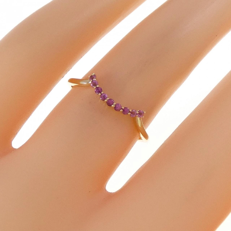 Nhẫn Tourmaline K18YG 0.08CT 670297