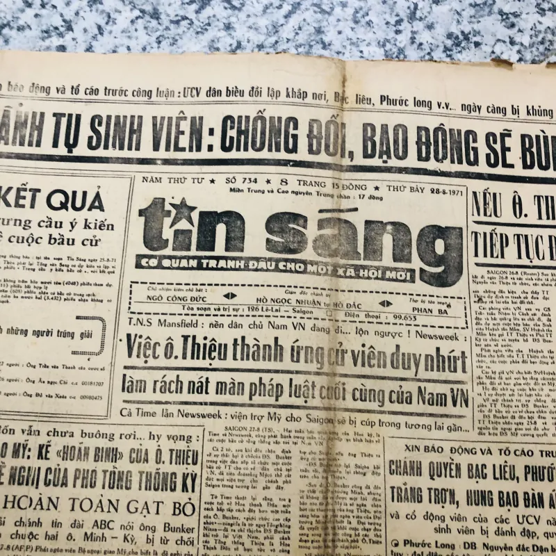 Bán hết lô báo xưa trước 1975 như video   994291