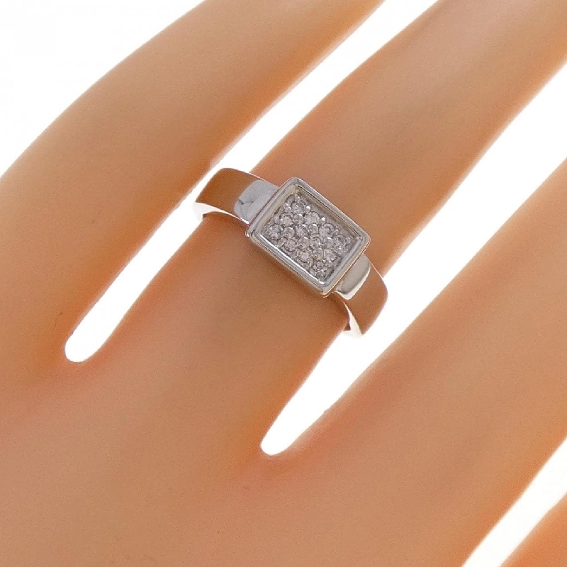 Nhẫn kim cương K18WG 0.10CT - Hàng hiệu Chính hãng 854398