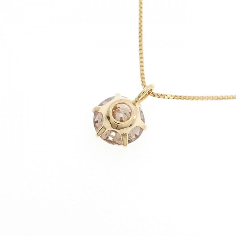 Dây chuyền kim cương K18YG 0.5CT - Hàng hiệu Chính hãng 859830