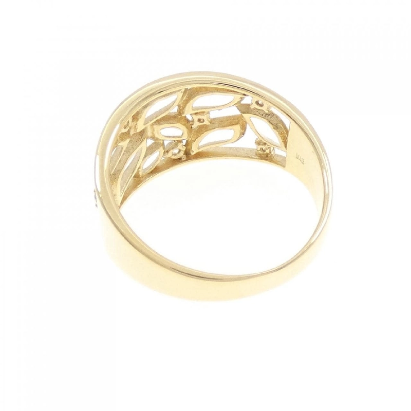 Nhẫn kim cương K18YG 0.06CT 667829