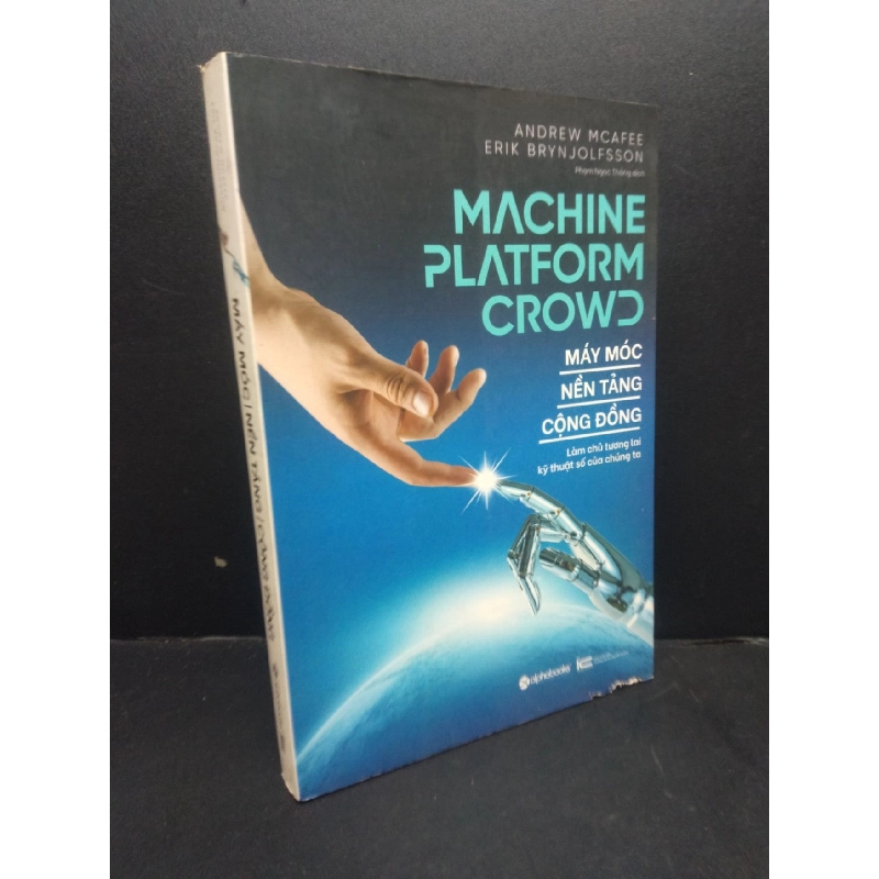 Máy Móc Nền Tảng Cộng Đồng mới 70% bẩn, rách bìa nhẹ 2020 HCM2405 Andree McAfee Erik Brynjolfsson SÁCH KHOA HỌC ĐỜI SỐNG 914592