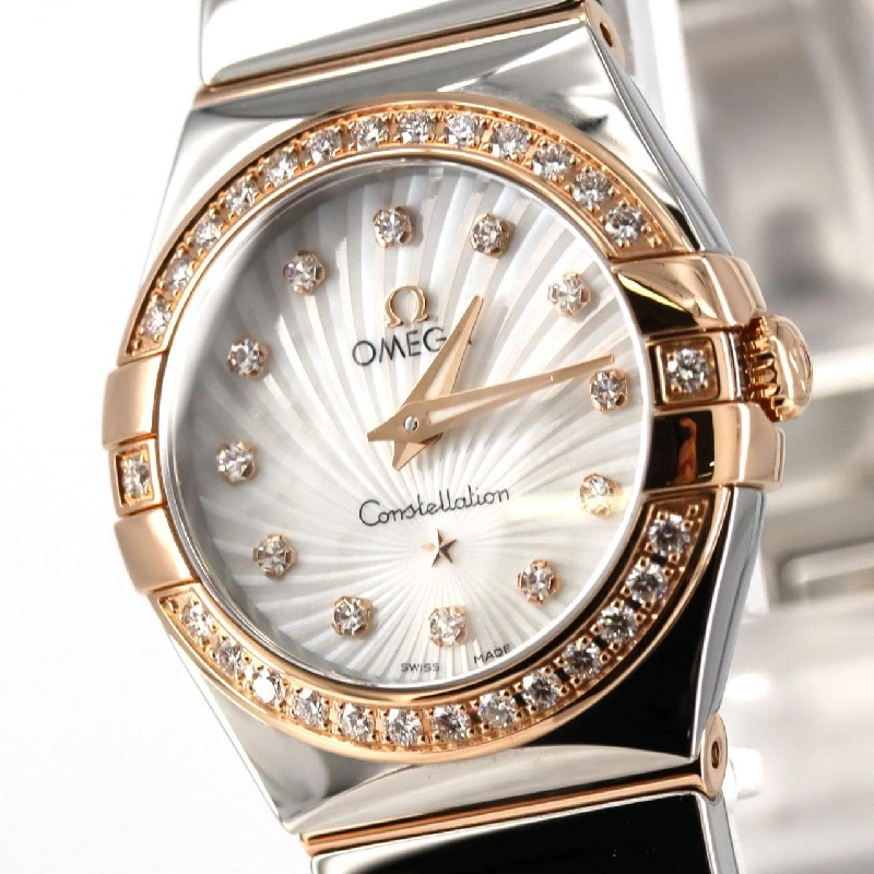 Đồng hồ Omega Constellation Polished RG Combi/D･12P 123.25.24.60.55.006 SSxPG Quartz - Hàng hiệu Chính hãng 877598