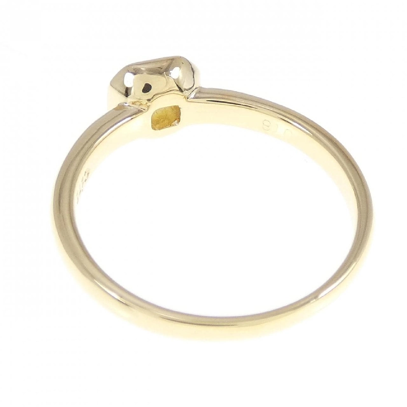 Nhẫn kim cương K18YG 0.08CT 673170