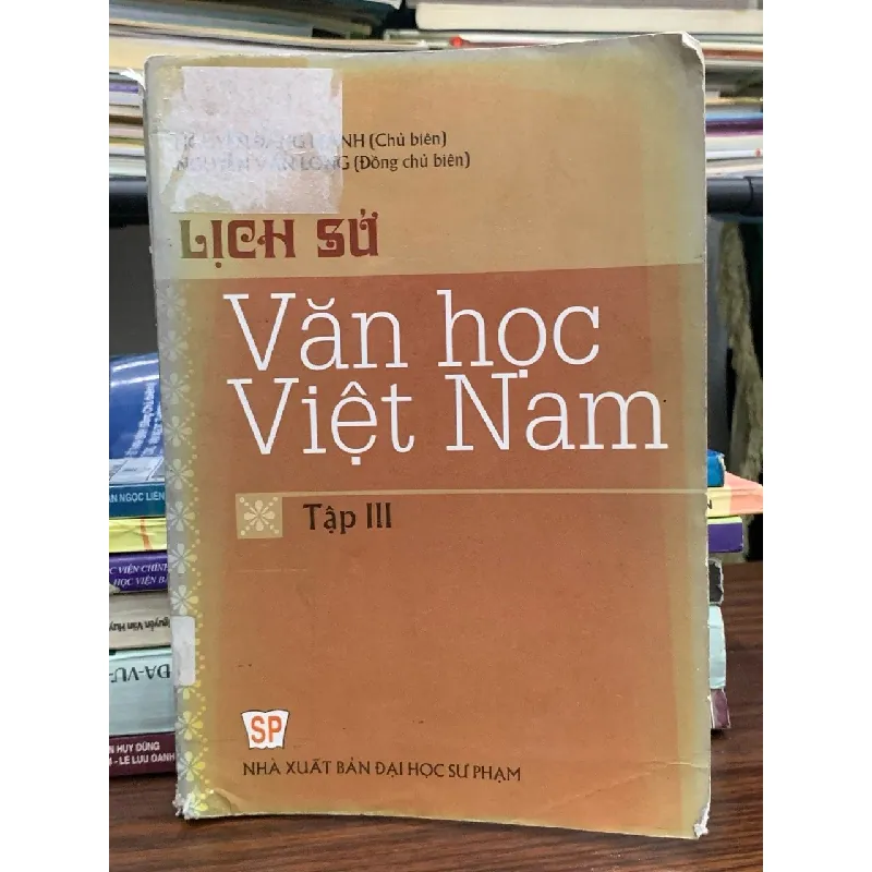 Lịch sử Văn học Việt Nam – Tập III – Nguyễn Đăng Mạnh (chủ biên) 593330