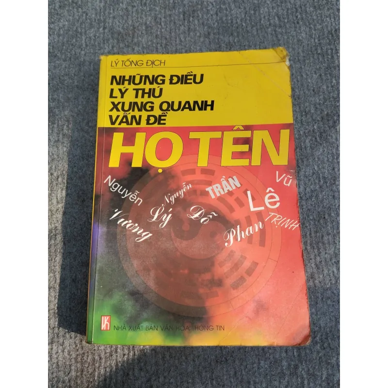 NHỮNG ĐIỀU LÝ THÚ XUNG QUANH VẤN ĐỀ HỌ TÊN 993227