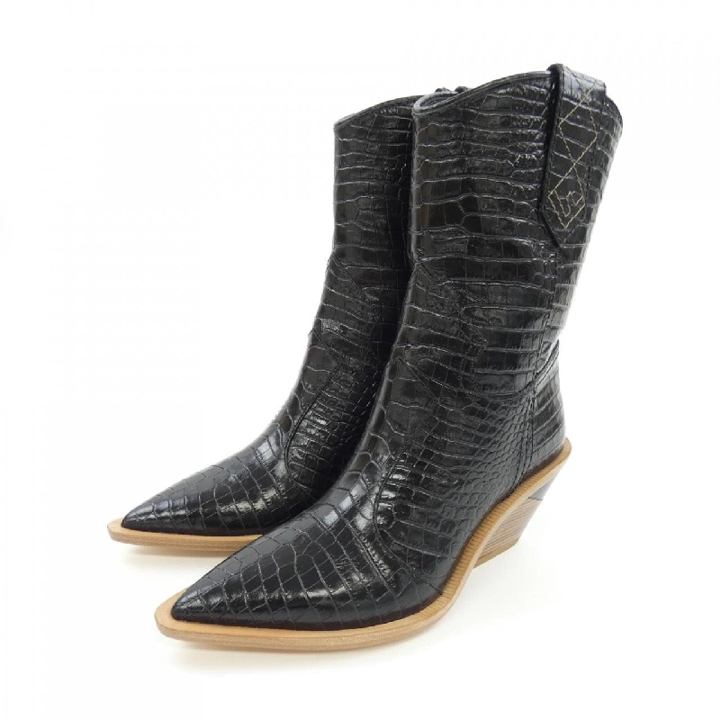 【Mã giảm giá】Giày bốt FENDI 662916